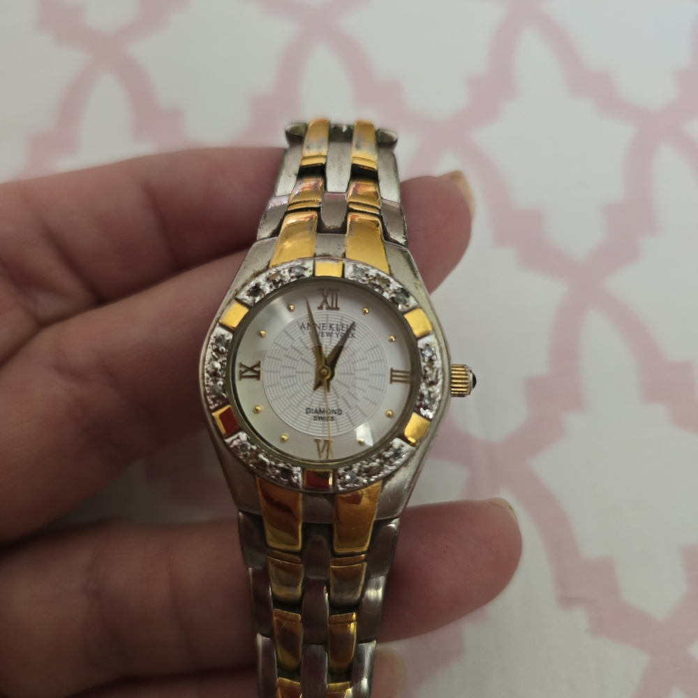 Elegant Two-Tone Women's Watch